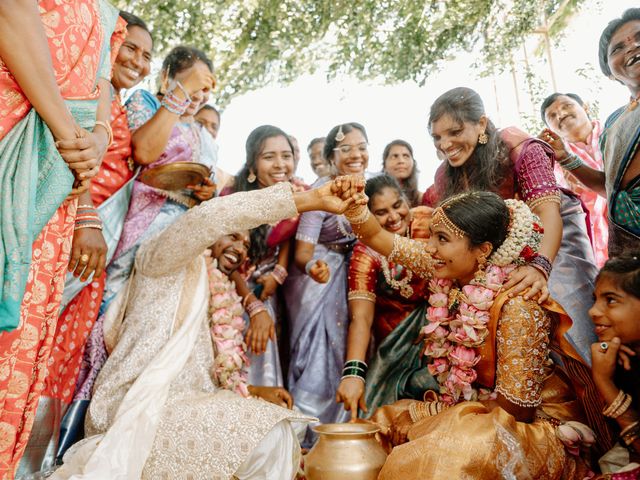 Stalina and Bharath's wedding in Kollam, Kerala 46