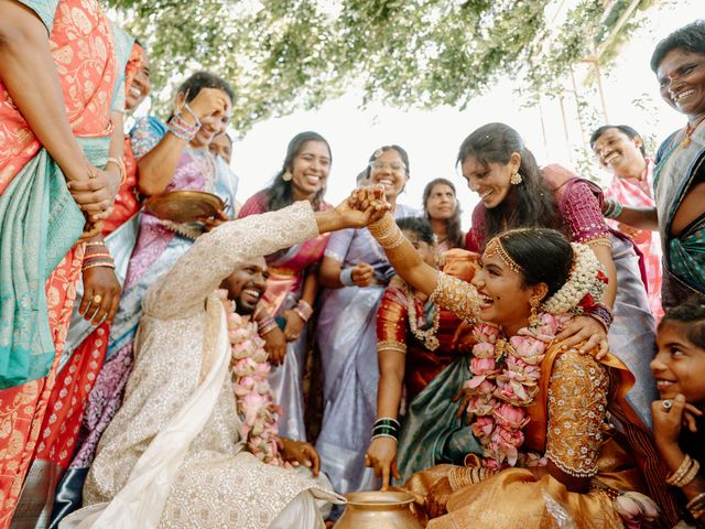 Stalina and Bharath's wedding in Kollam, Kerala 47
