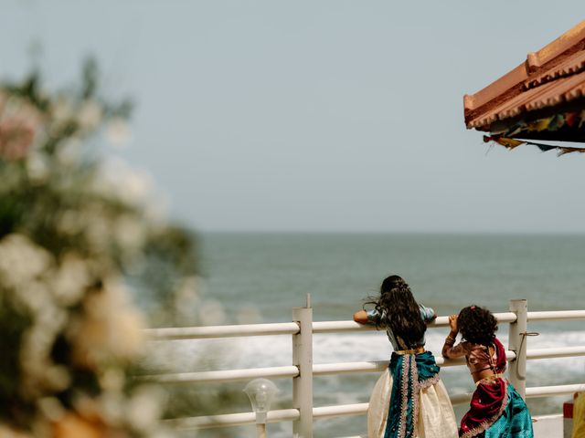 Stalina and Bharath's wedding in Kollam, Kerala 48