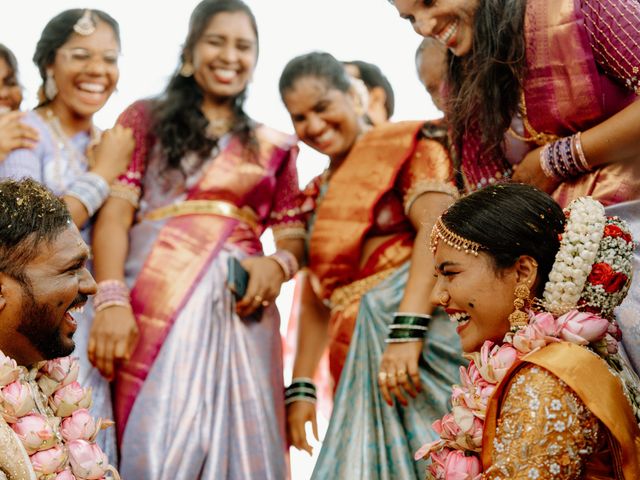 Stalina and Bharath's wedding in Kollam, Kerala 51