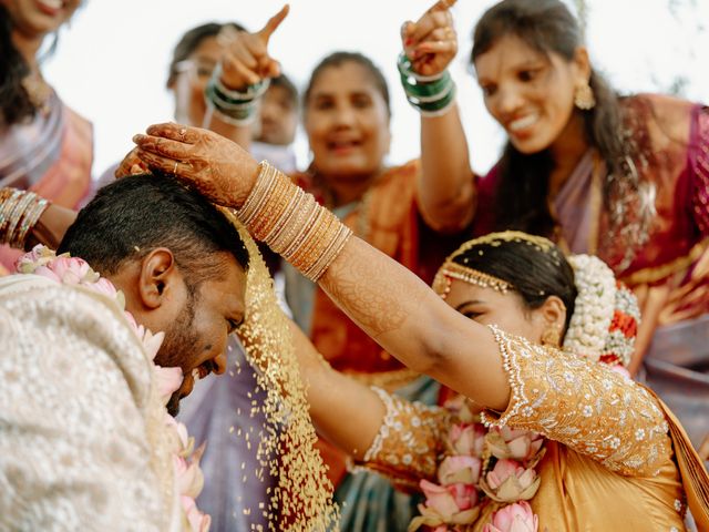 Stalina and Bharath's wedding in Kollam, Kerala 54