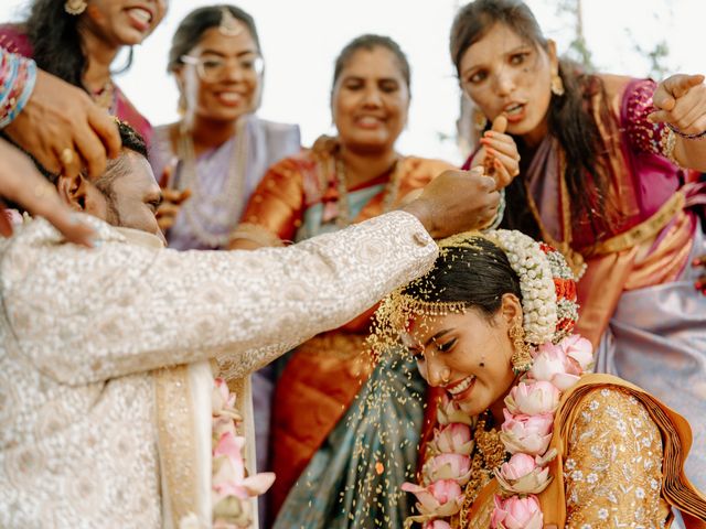 Stalina and Bharath's wedding in Kollam, Kerala 55
