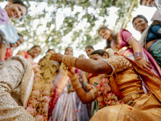 Stalina and Bharath's wedding in Kollam, Kerala 57