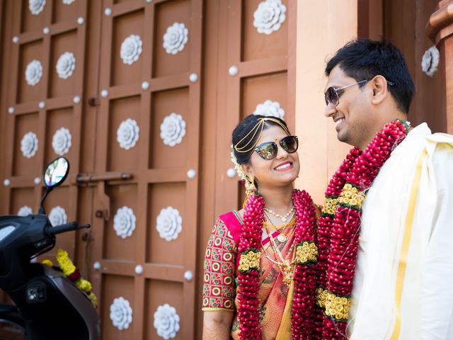Bharthi and Bharath&apos;s wedding in Bangalore, Karnataka 5