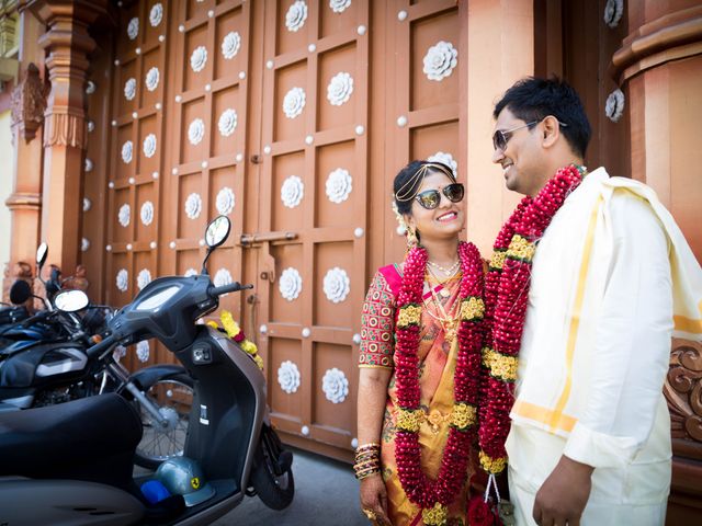 Bharthi and Bharath&apos;s wedding in Bangalore, Karnataka 6