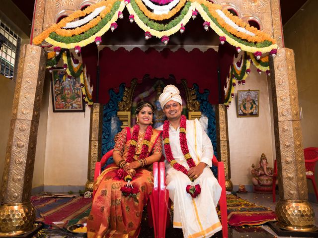 Bharthi and Bharath&apos;s wedding in Bangalore, Karnataka 9