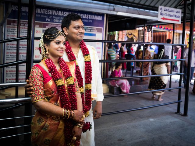 Bharthi and Bharath&apos;s wedding in Bangalore, Karnataka 1