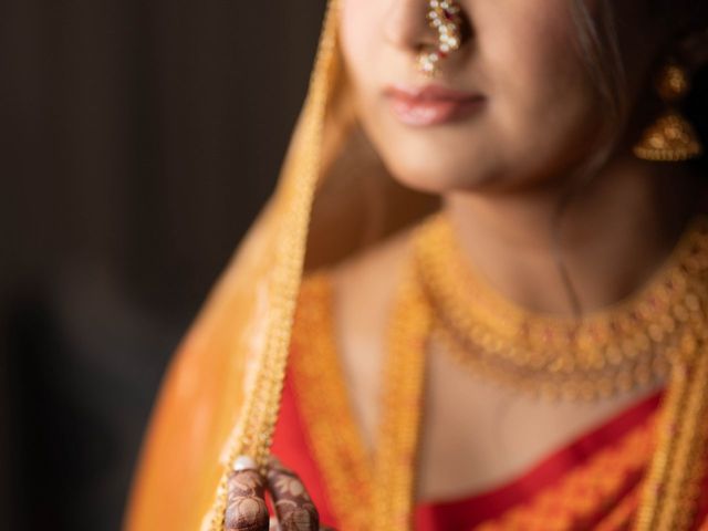 Aditi and Siddhesh's wedding in Pune, Maharashtra 4