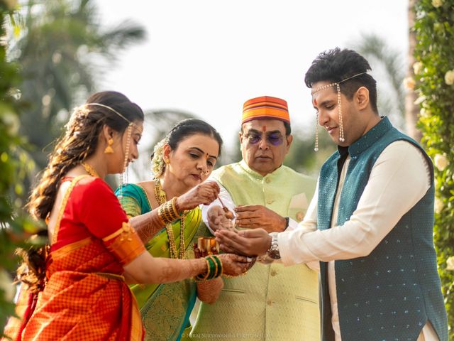 Aditi and Siddhesh's wedding in Pune, Maharashtra 3