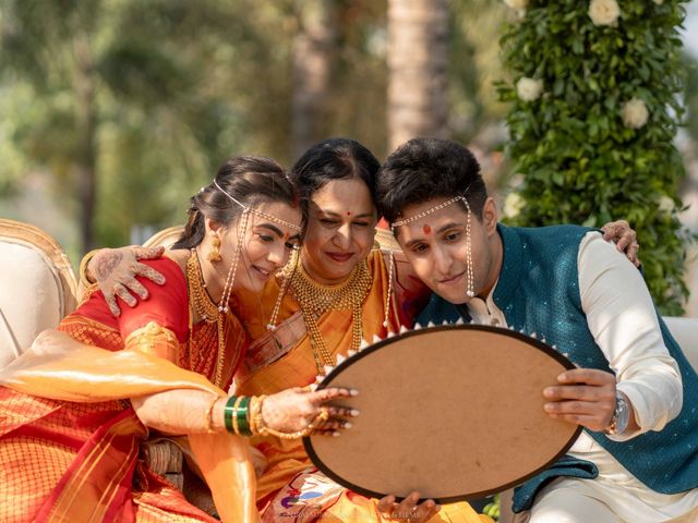 Aditi and Siddhesh's wedding in Pune, Maharashtra 11