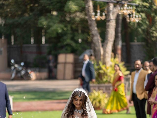 Aditi and Siddhesh's wedding in Pune, Maharashtra 14