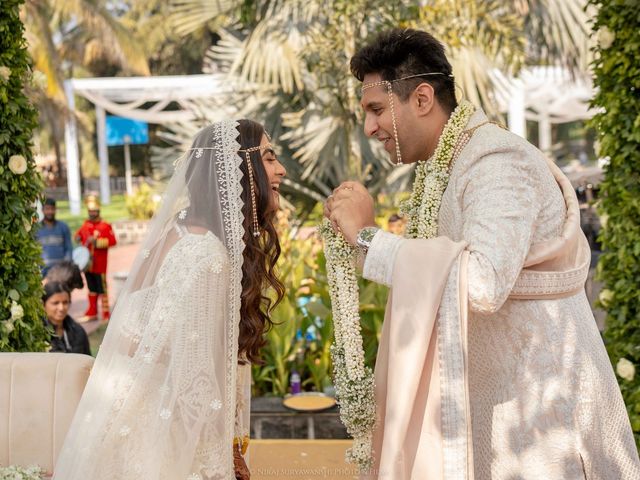 Aditi and Siddhesh's wedding in Pune, Maharashtra 18