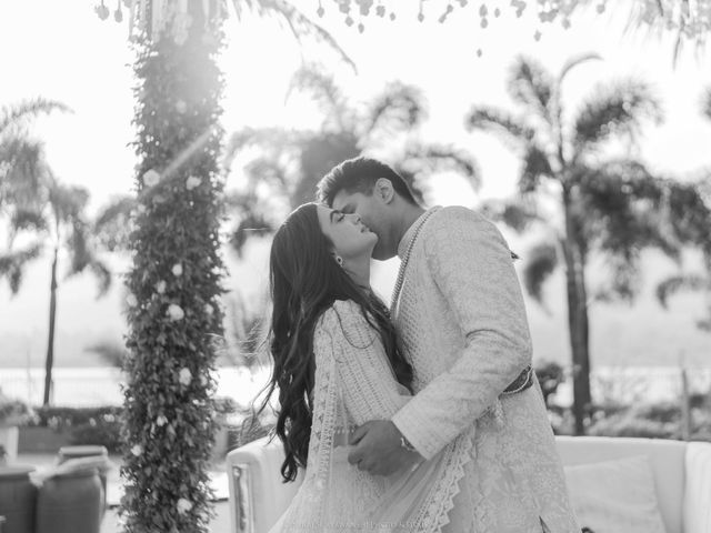 Aditi and Siddhesh's wedding in Pune, Maharashtra 28