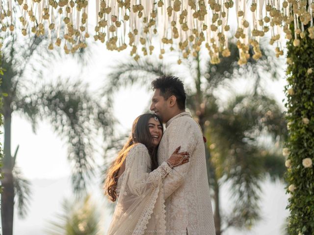 Aditi and Siddhesh's wedding in Pune, Maharashtra 30