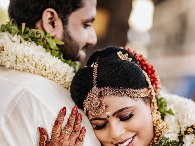 ASHOK and CHANDHNI&apos;s wedding in Ernakulam, Kerala 3