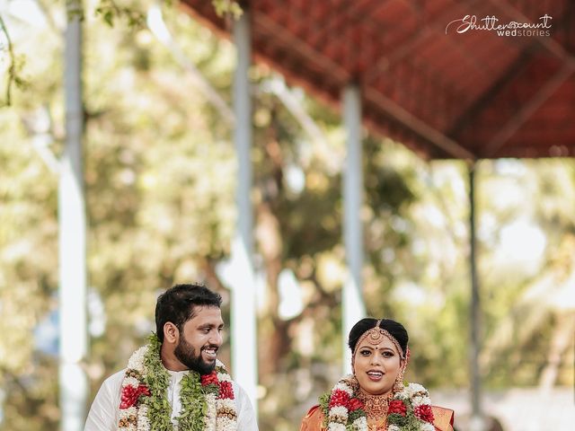 ASHOK and CHANDHNI&apos;s wedding in Ernakulam, Kerala 5