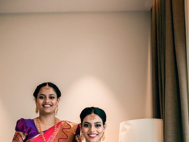 Gayathri and Ajenthen&apos;s wedding in Chennai, Tamil Nadu 16