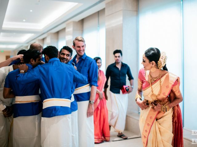 Gayathri and Ajenthen&apos;s wedding in Chennai, Tamil Nadu 29