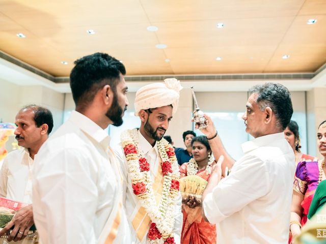 Gayathri and Ajenthen&apos;s wedding in Chennai, Tamil Nadu 42