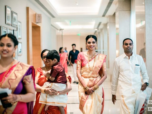 Gayathri and Ajenthen&apos;s wedding in Chennai, Tamil Nadu 46
