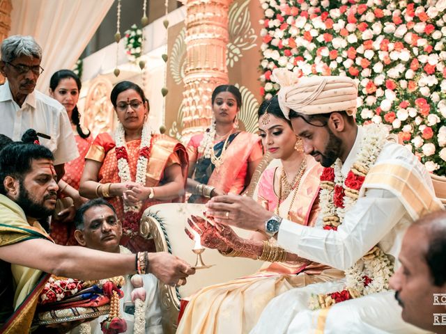 Gayathri and Ajenthen&apos;s wedding in Chennai, Tamil Nadu 47