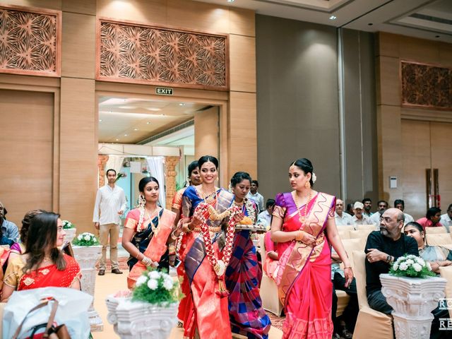Gayathri and Ajenthen&apos;s wedding in Chennai, Tamil Nadu 52