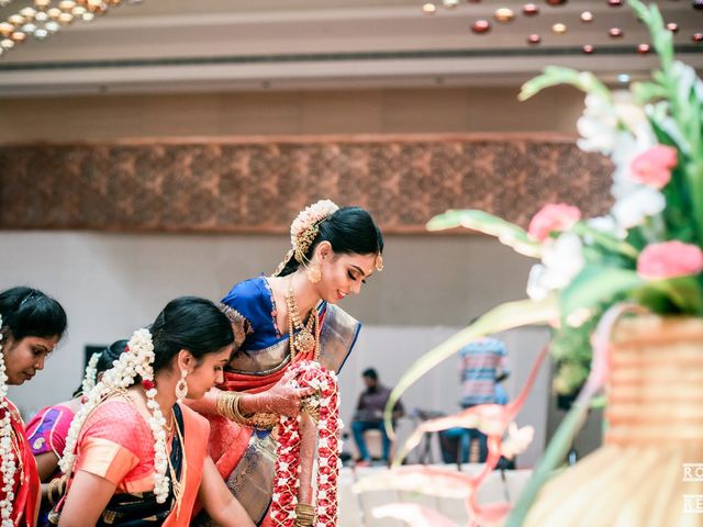 Gayathri and Ajenthen&apos;s wedding in Chennai, Tamil Nadu 53