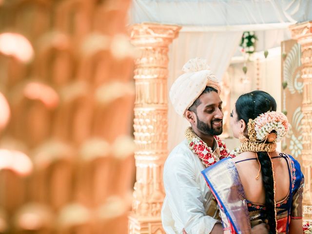 Gayathri and Ajenthen&apos;s wedding in Chennai, Tamil Nadu 83