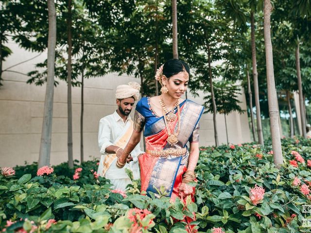 Gayathri and Ajenthen&apos;s wedding in Chennai, Tamil Nadu 89