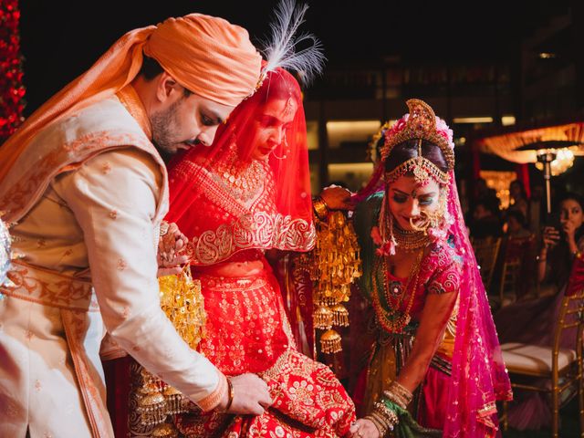 Ridhima and Bhaswar's wedding in Dehradun, Uttarakhand 18