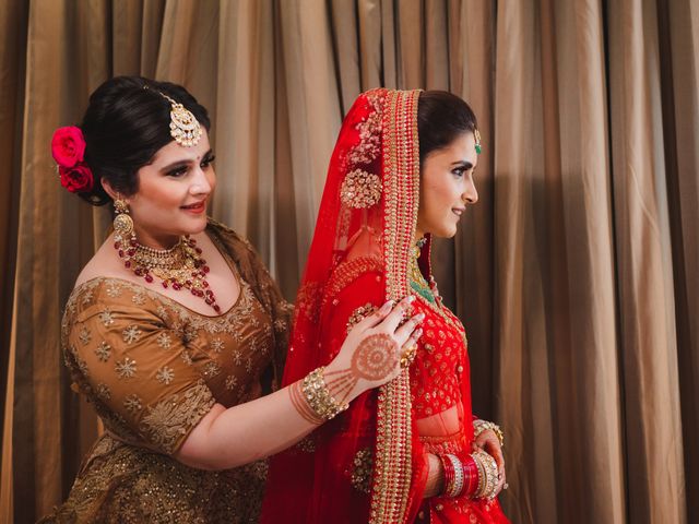 Ridhima and Bhaswar's wedding in Dehradun, Uttarakhand 49