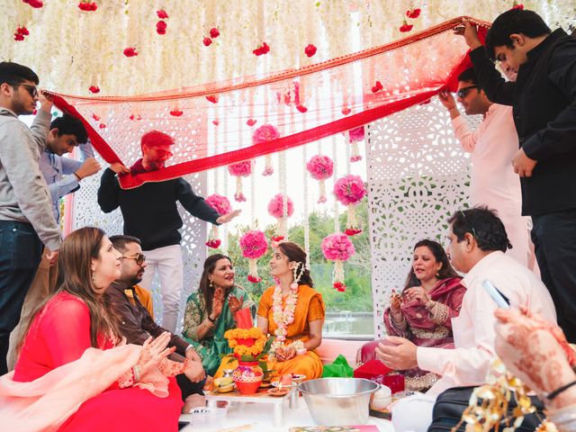 Ridhima and Bhaswar's wedding in Dehradun, Uttarakhand 81