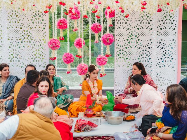 Ridhima and Bhaswar's wedding in Dehradun, Uttarakhand 96