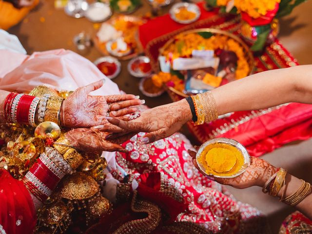 Ridhima and Bhaswar's wedding in Dehradun, Uttarakhand 109