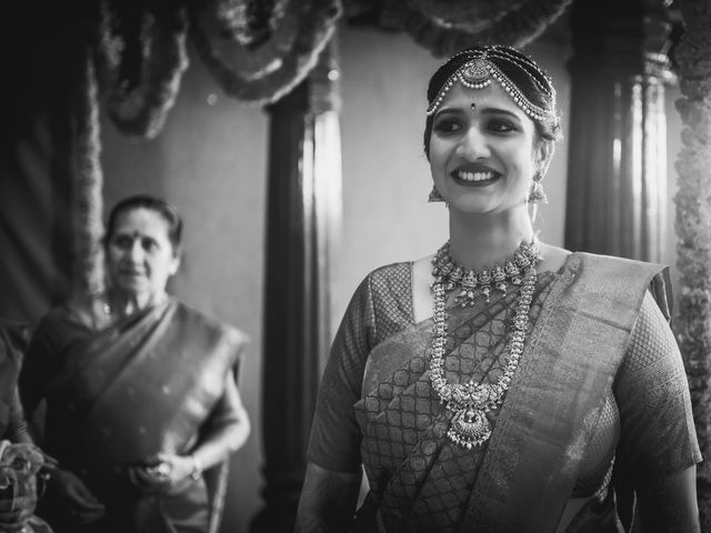 Spoorty and Gautham&apos;s wedding in Bangalore, Karnataka 4