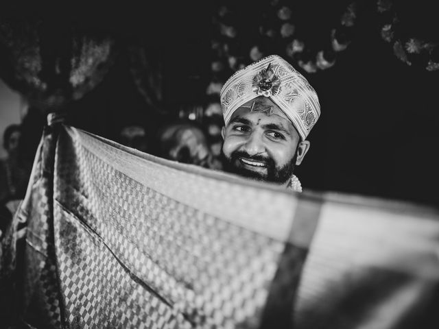 Spoorty and Gautham&apos;s wedding in Bangalore, Karnataka 17