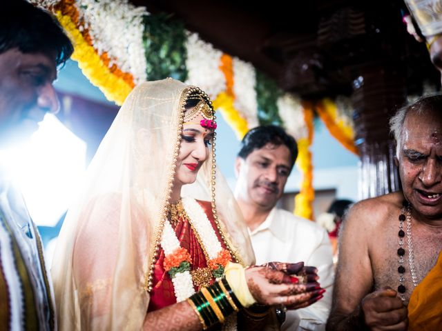 Spoorty and Gautham&apos;s wedding in Bangalore, Karnataka 18