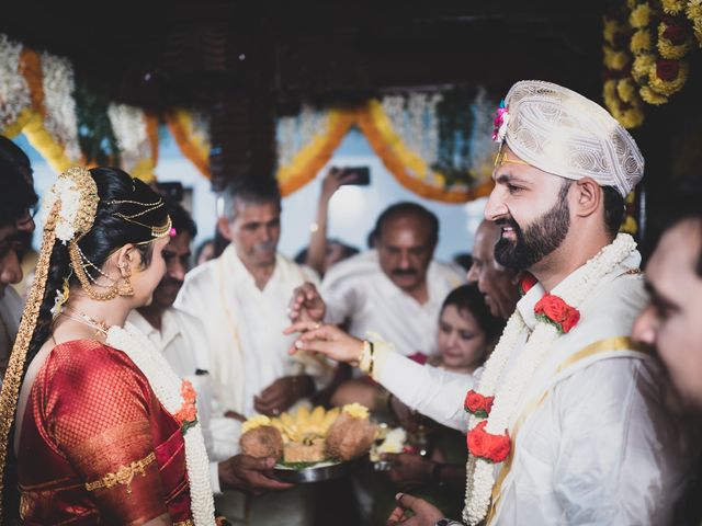 Spoorty and Gautham&apos;s wedding in Bangalore, Karnataka 20