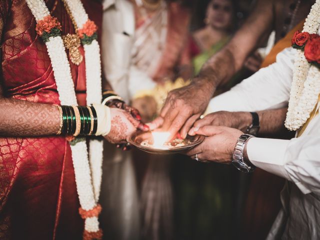 Spoorty and Gautham&apos;s wedding in Bangalore, Karnataka 21