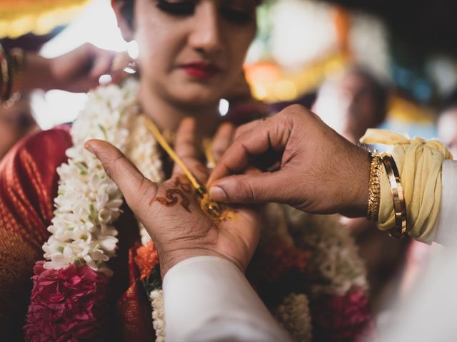 Spoorty and Gautham&apos;s wedding in Bangalore, Karnataka 27