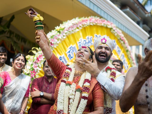 Spoorty and Gautham&apos;s wedding in Bangalore, Karnataka 39