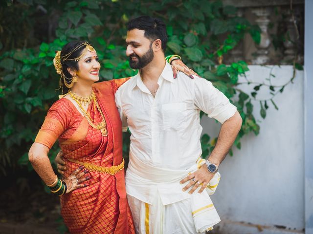 Spoorty and Gautham&apos;s wedding in Bangalore, Karnataka 40