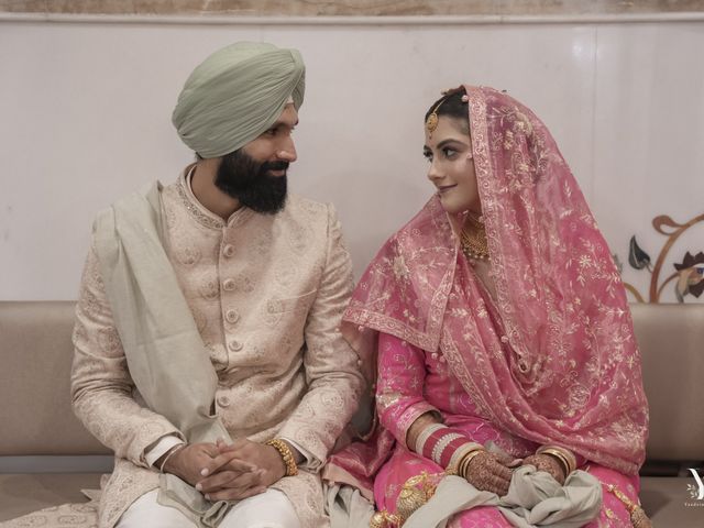 Sehaj and Shamsher's wedding in Chandigarh City, Chandigarh 21