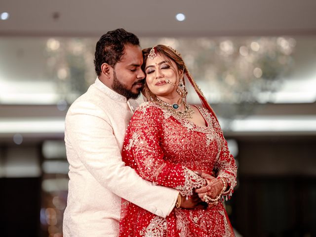 Riddhi and Tushar's wedding in Mumbai, Maharashtra 59