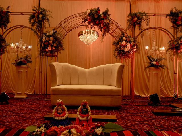 Lohith and Sahana's wedding in Bangalore, Karnataka 8