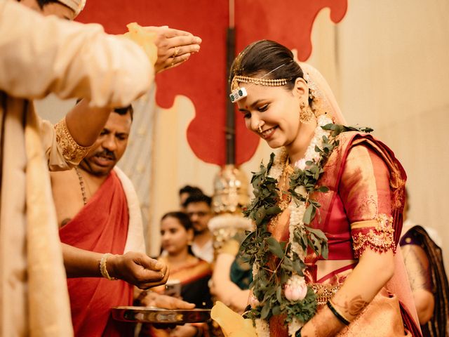 Lohith and Sahana's wedding in Bangalore, Karnataka 18