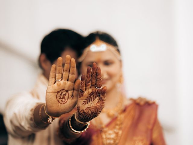 Lohith and Sahana's wedding in Bangalore, Karnataka 29