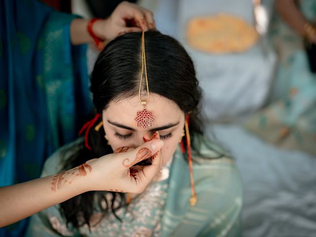 Purvai and Rahul's wedding in Bangalore, Karnataka 9