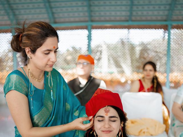 Purvai and Rahul's wedding in Bangalore, Karnataka 10