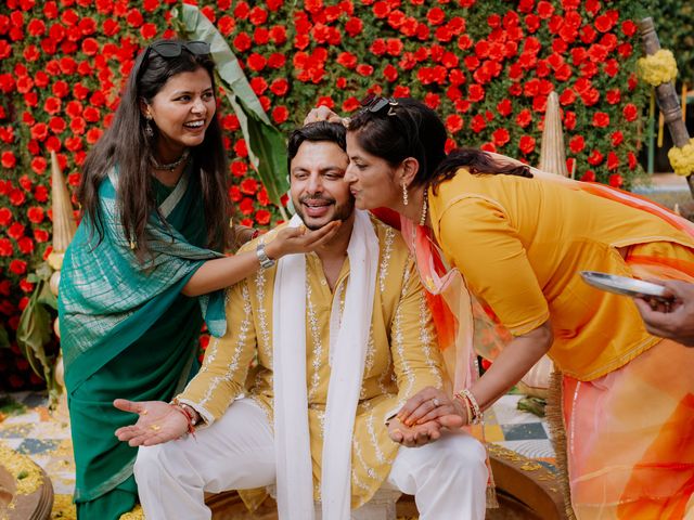 Purvai and Rahul's wedding in Bangalore, Karnataka 20